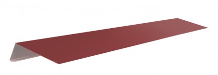 Планка примыкания Шинглас, коричневая, 10х45х15х10 мм