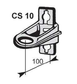 CS 10-2000 кронштейн